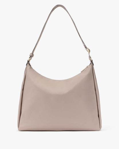 KateSpade Carter Nylon Large Convertible Crossbody Cozy Grey