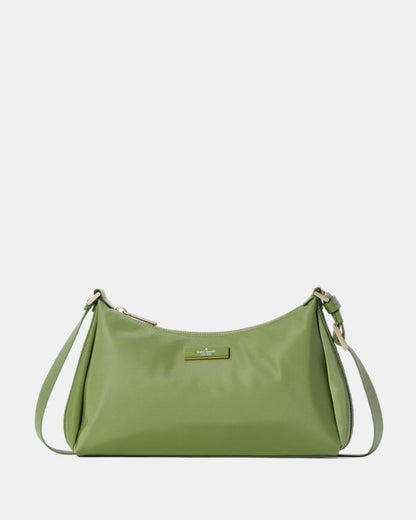 KateSpade Carter Nylon Shoulder Bag Cedar Stand
