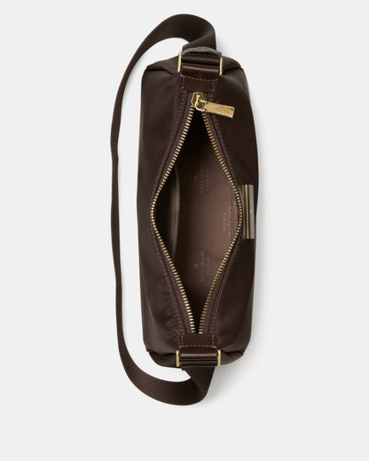 KateSpade Carter Nylon Small Shoulder Bag Hot Fudge