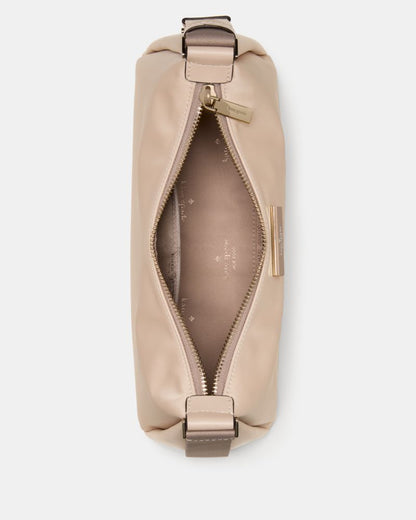 KateSpade Carter Nylon Small Shoulder Bag Warm Beige
