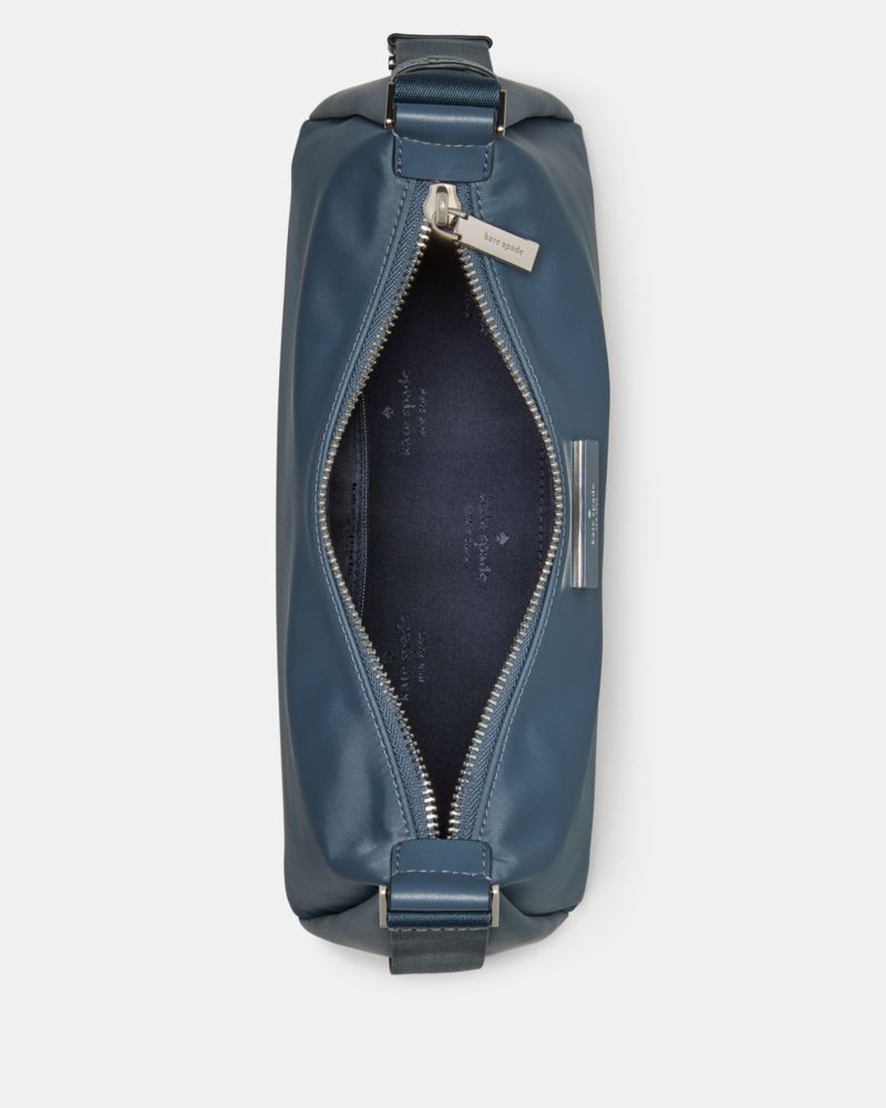 KateSpade Carter Nylon Small Shoulder Bag Bluestone