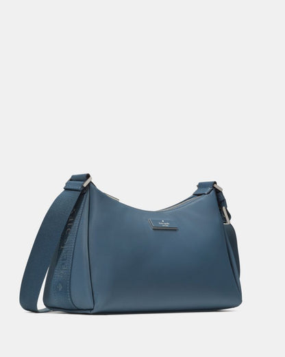 KateSpade Carter Nylon Small Shoulder Bag Bluestone