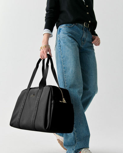 KateSpade Carter Nylon Weekender Bag Black