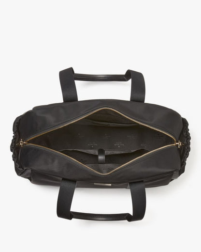 KateSpade Carter Nylon Weekender Bag Black