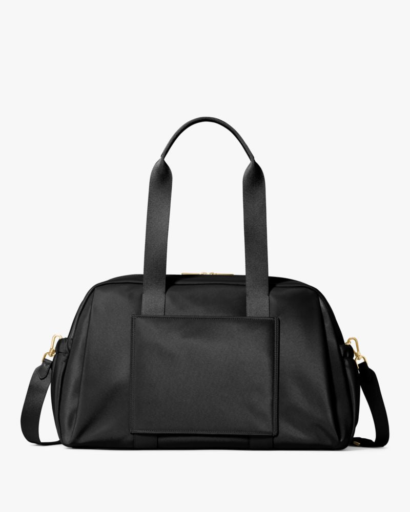 KateSpade Carter Nylon Weekender Bag Black