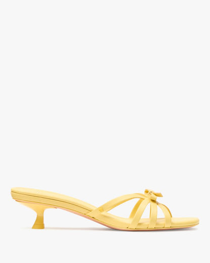 Katespade Carolina Kitten Heel Sandals Yuzu Jam