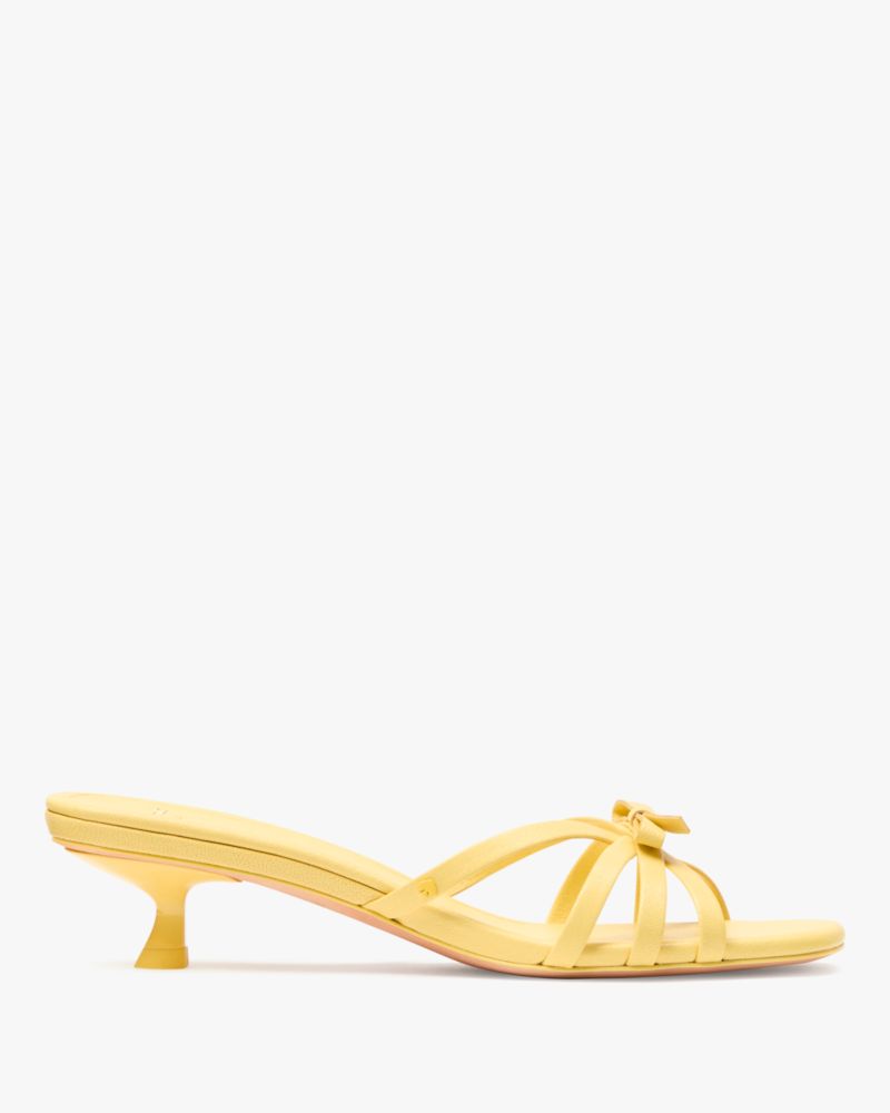 Katespade Carolina Kitten Heel Sandals Yuzu Jam