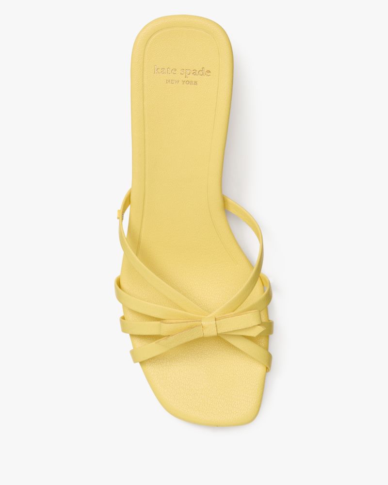 Katespade Carolina Kitten Heel Sandals Yuzu Jam