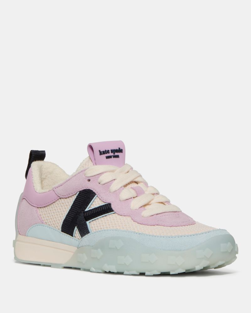 Katespade K As In Kate Sneakers Crisp Sky Lavendar Frost