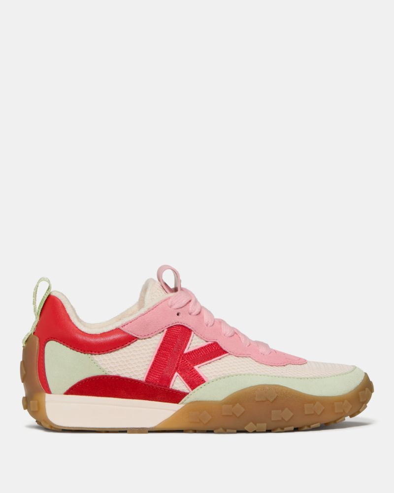 Katespade K As In Kate Sneakers Lime Frosting Heirloom Tomato