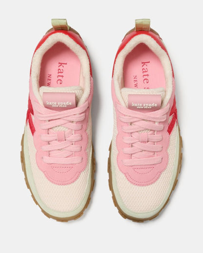 Katespade K As In Kate Sneakers Lime Frosting Heirloom Tomato