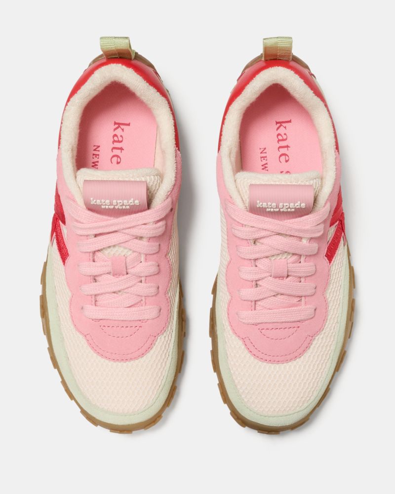 Katespade K As In Kate Sneakers Lime Frosting Heirloom Tomato