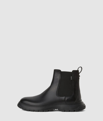 Karl Lagerfeld Tonal Piping Pants Black