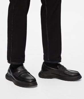 Karl Lagerfeld Kl Studio Satin Detail Pants Black