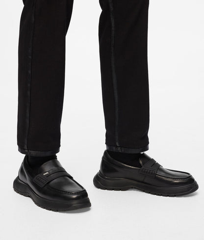 Karl Lagerfeld Crinkled Shorts Black