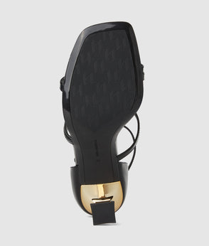 KarlLagerfeld Knova Small Crossbody Bag White/Black