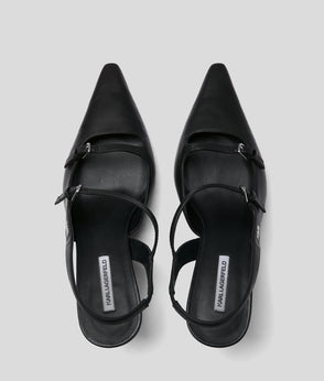 KarlLagerfeld Metal Logo Camera Bag Black