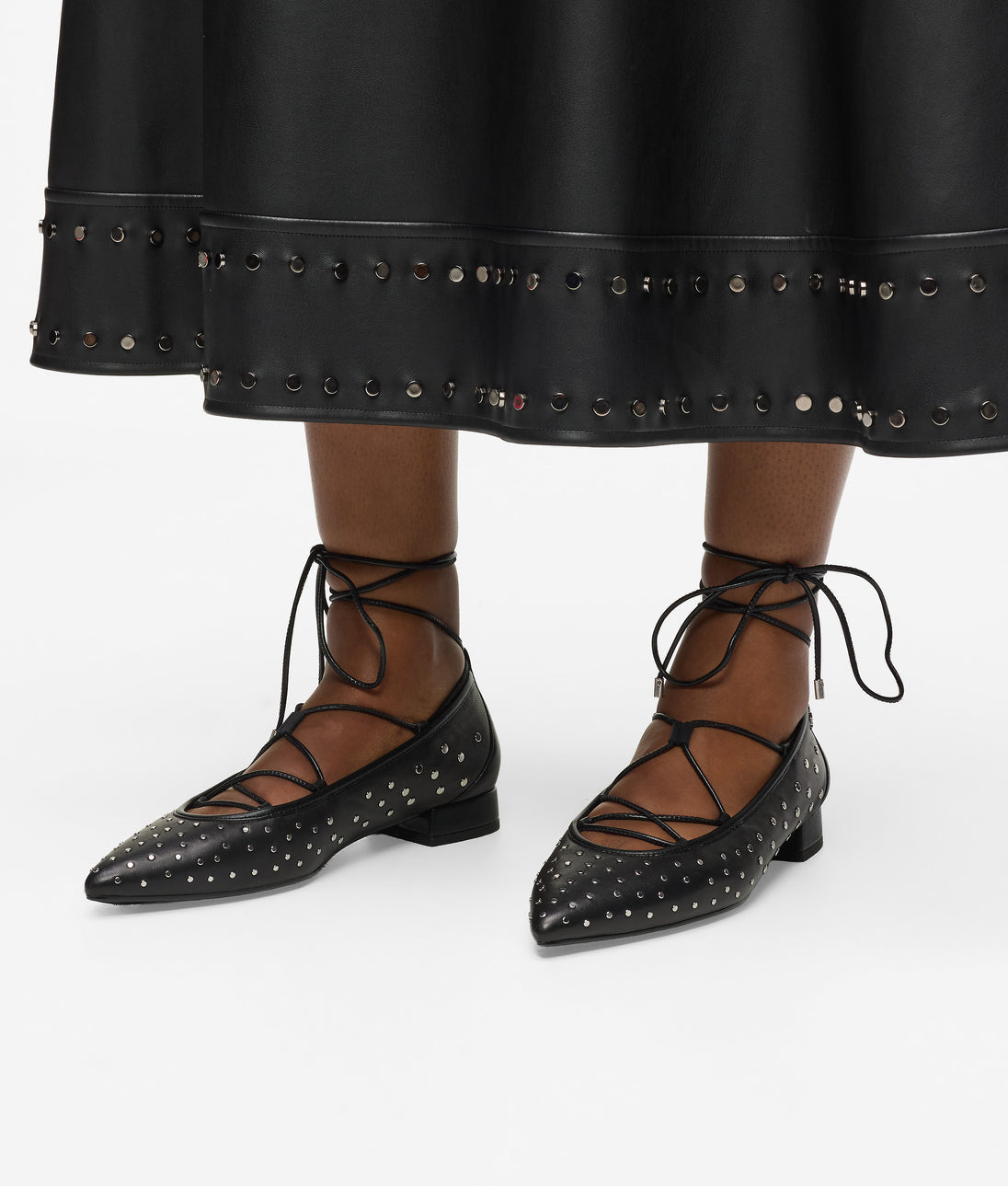 KarlLagerfeld Kautograph Medium Moon Bag Off White