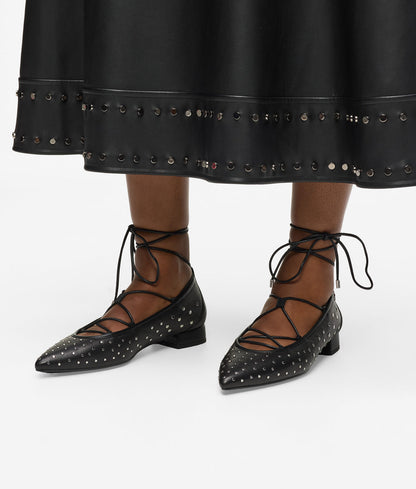 KarlLagerfeld Kautograph Medium Moon Bag Off White