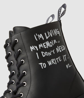 KarlLagerfeld Karl Quote Shopper Black