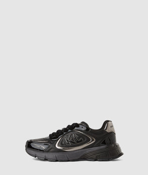 KarlLagerfeld Denim Mini Hobo Bag Visual Washed Black