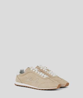 KarlLagerfeld Kcircle Perforated Small Tote Bag Trench Beige