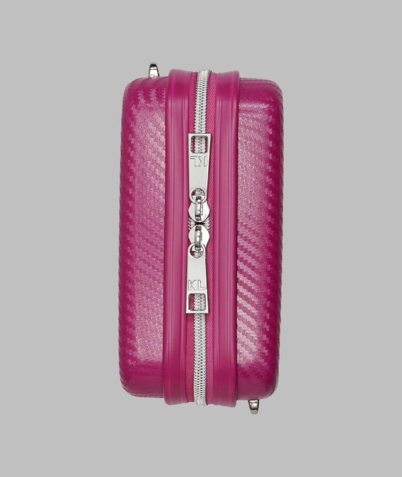 KarlLagerfeld Maybelle hardcase crossbody fuchsia