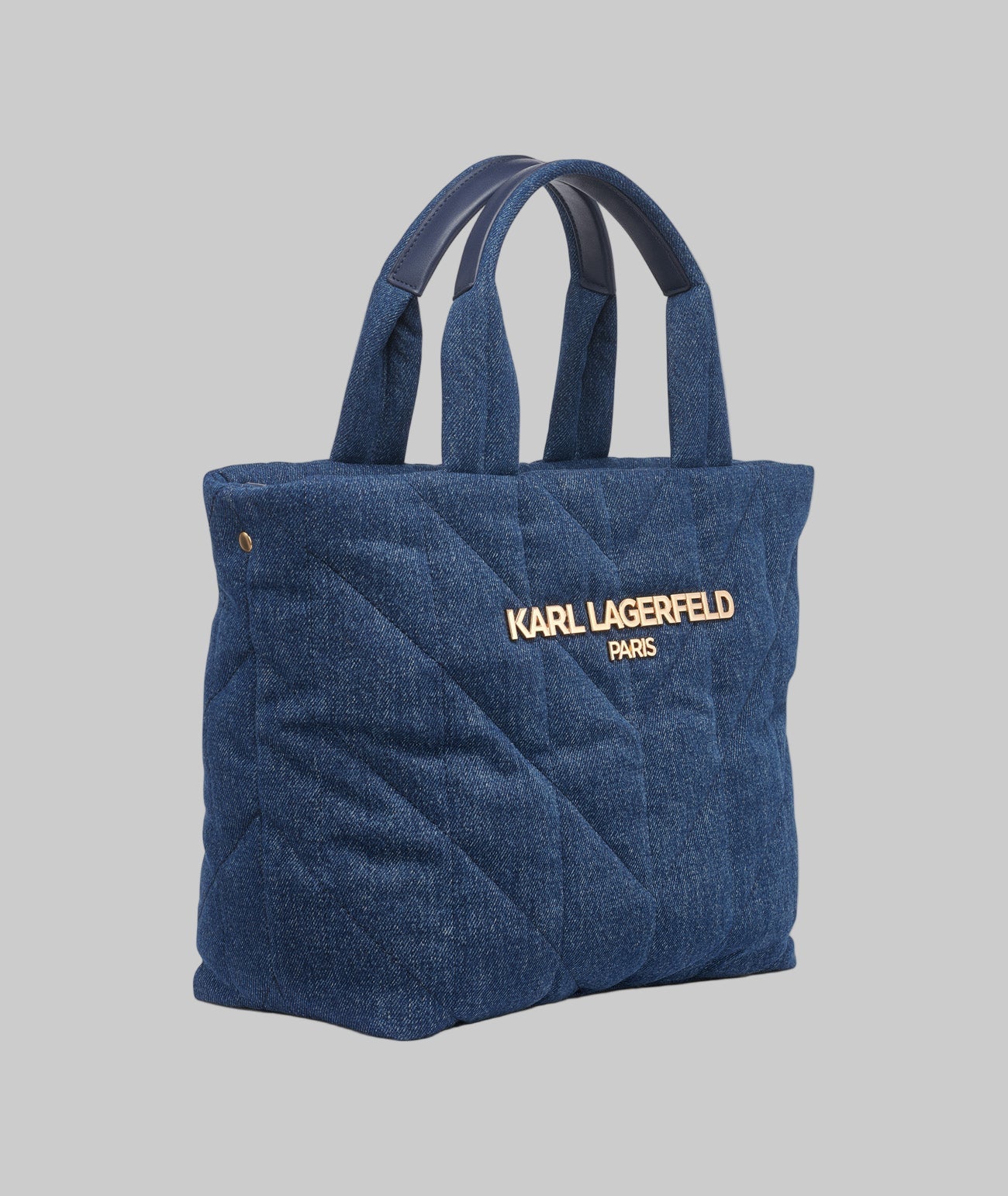 KarlLagerfeld Voyage medium tote blue