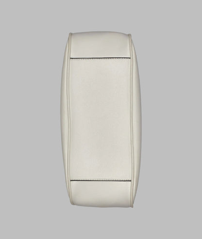 KarlLagerfeld Desiree small leather hobo bag white