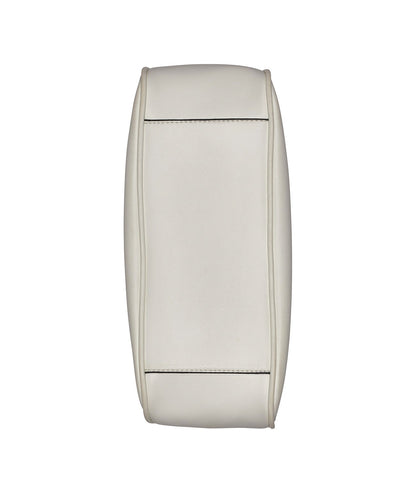 DESIREE SMALL LEATHER HOBO BAG White White