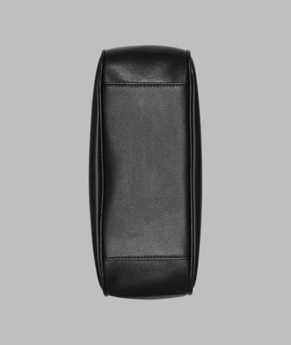 KarlLagerfeld Desiree small leather hobo bag black