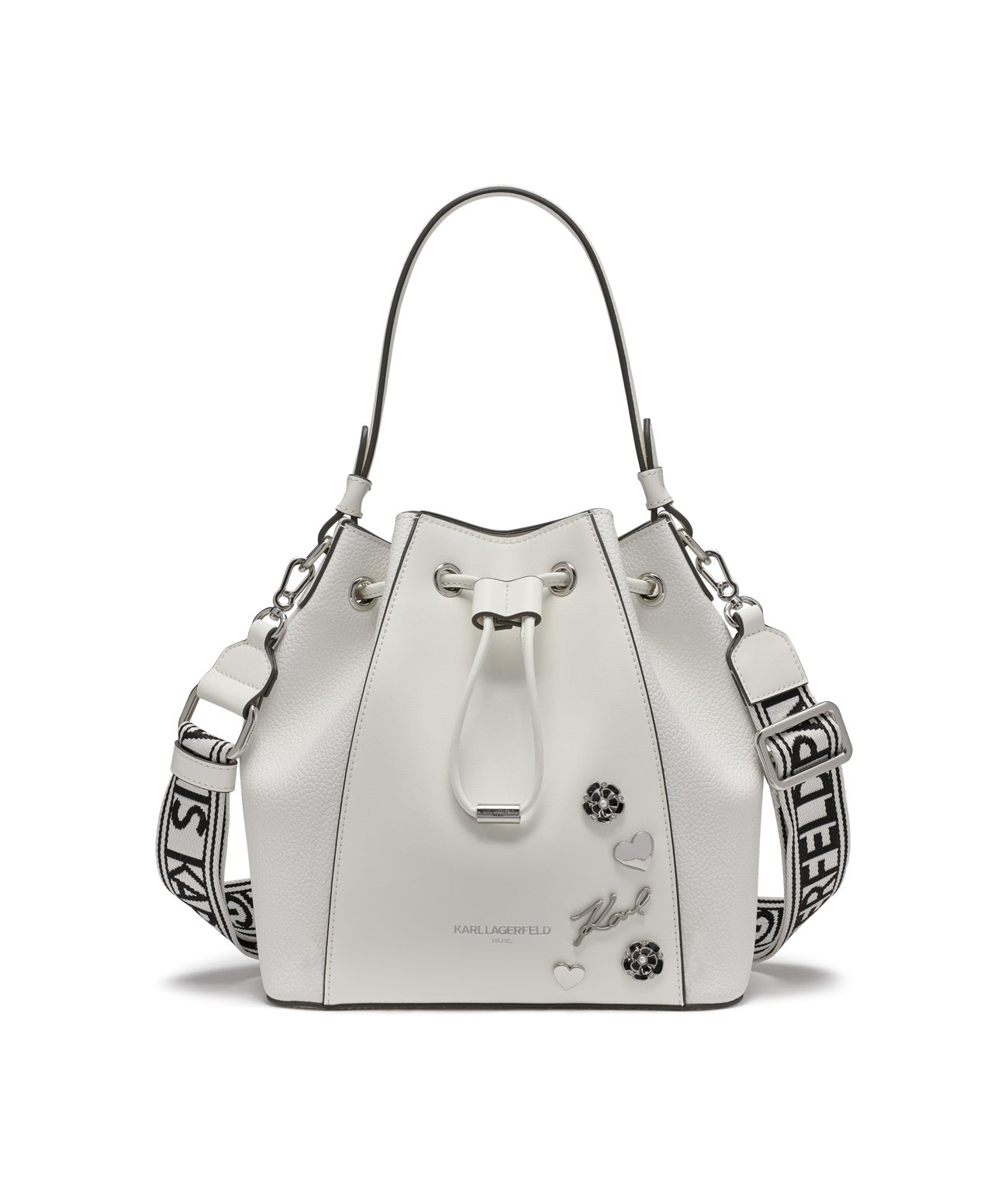 ADELE BUCKETBAG White White