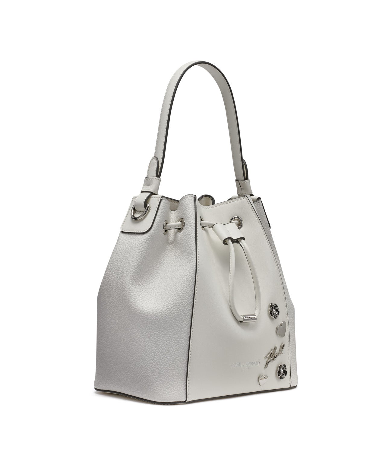 ADELE BUCKETBAG White White