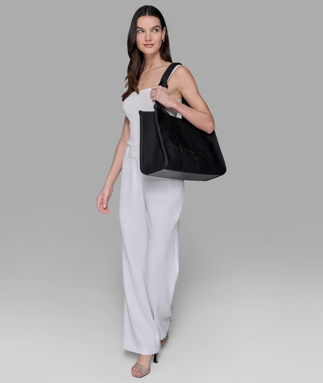 KarlLagerfeld Kristina large tote black