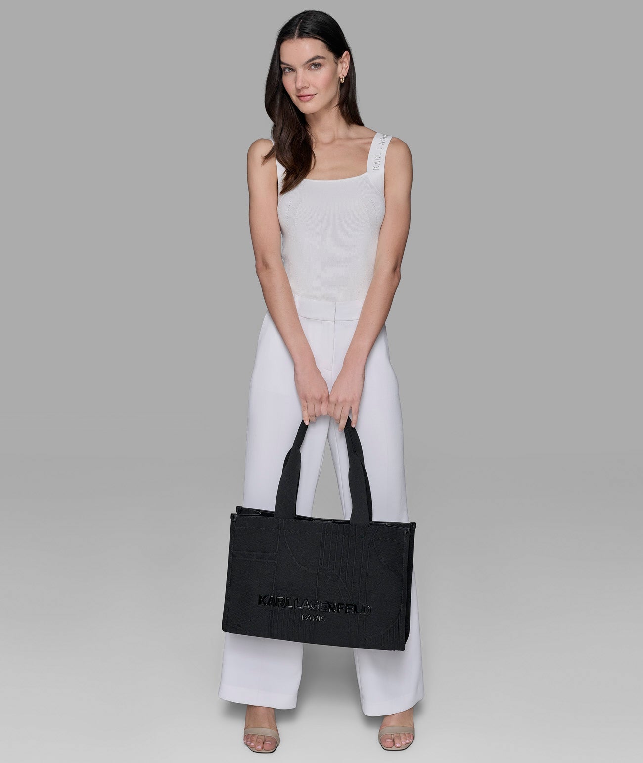 KarlLagerfeld Kristina large tote black