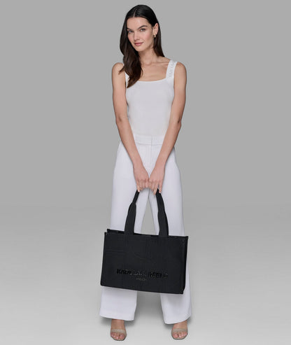 KarlLagerfeld Kristina large tote black