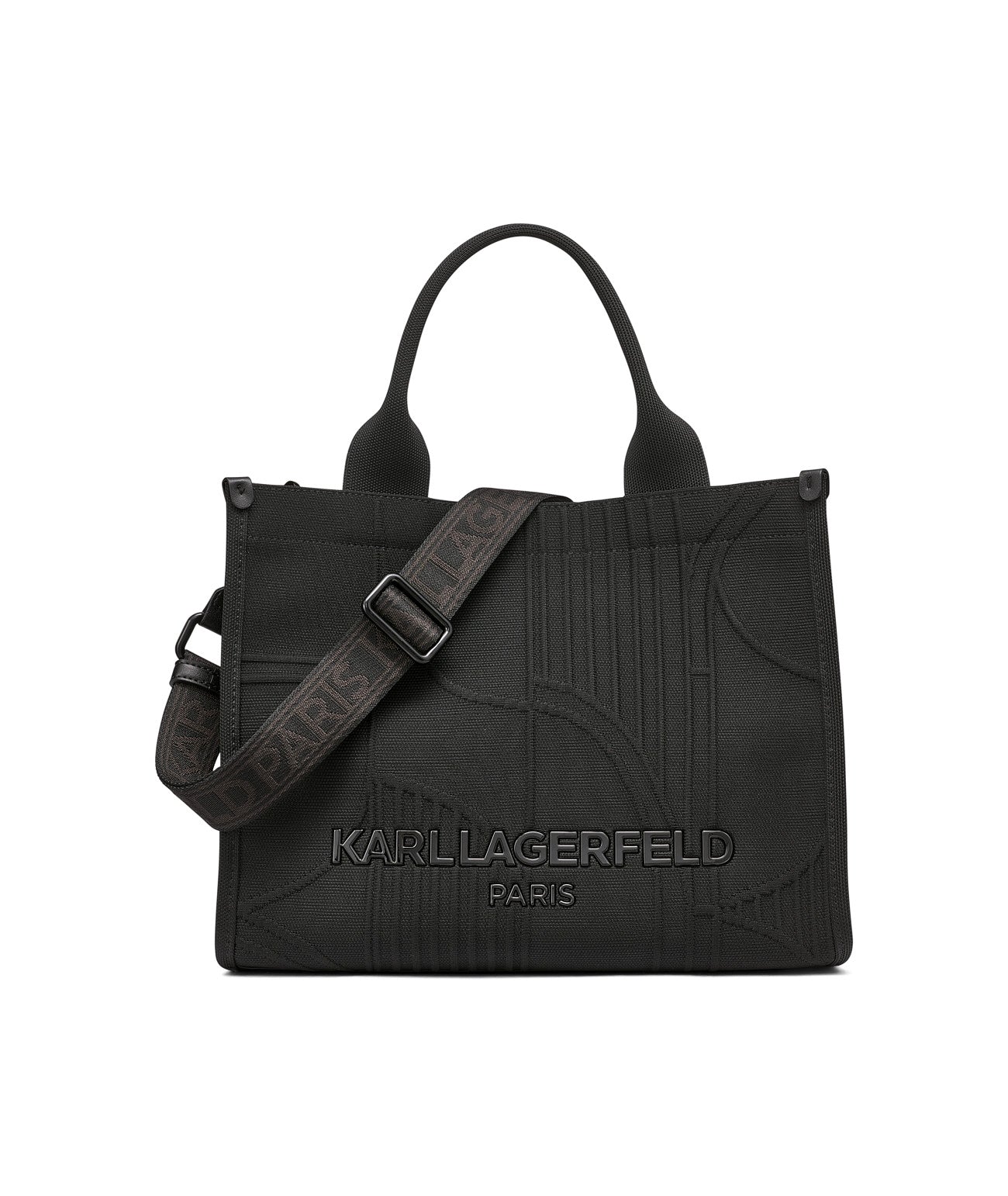 KRISTINA MEDIUM TOTE Black Black