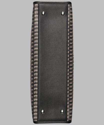 KarlLagerfeld Savoie monogram tote black