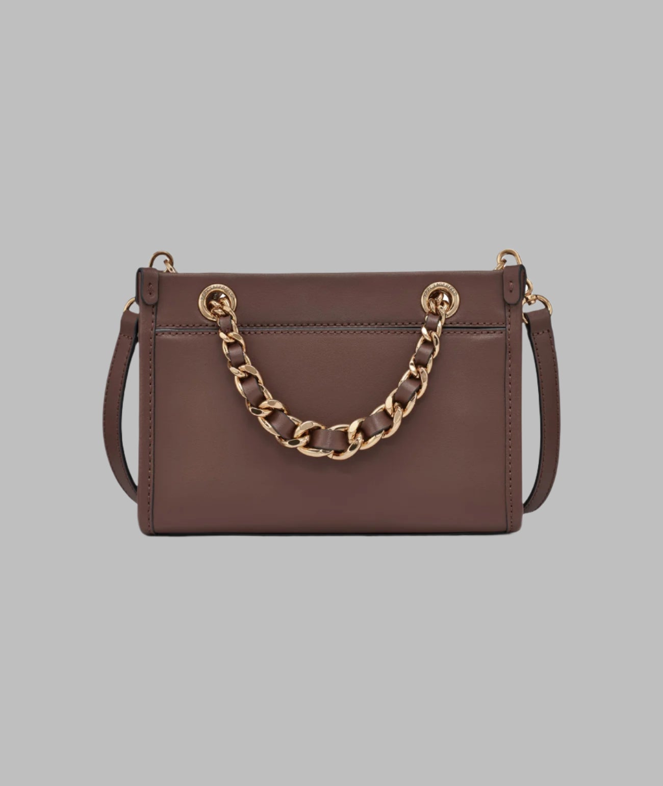 KarlLagerfeld Savoie small leather crossbody brown