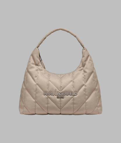 KarlLagerfeld Voyage med tote nylon truffle