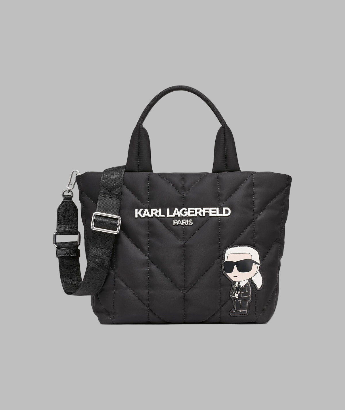 KarlLagerfeld Voyage tote black