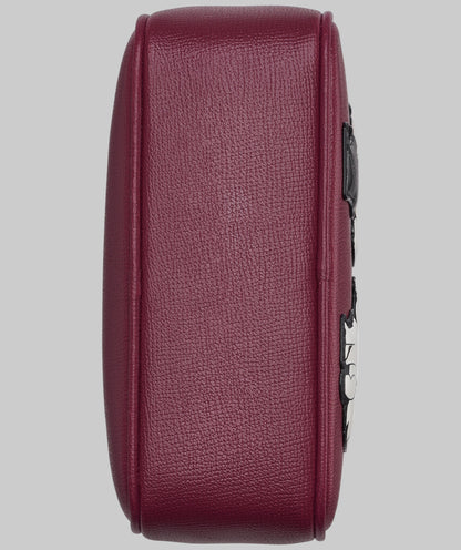 KarlLagerfeld Maybelle camera crossbody wine