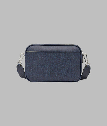 KarlLagerfeld Maybelle camera crossbody denim blue