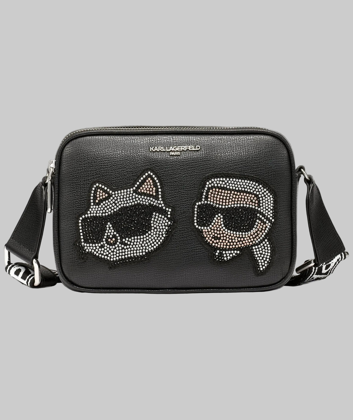 KarlLagerfeld Maybelle camera crossbody black