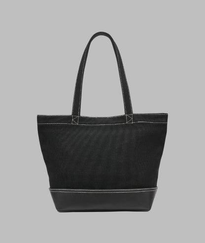 KarlLagerfeld Cannes east west tote black pickleball karl