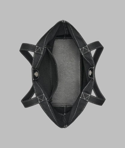 KarlLagerfeld Cannes east west tote black pickleball karl