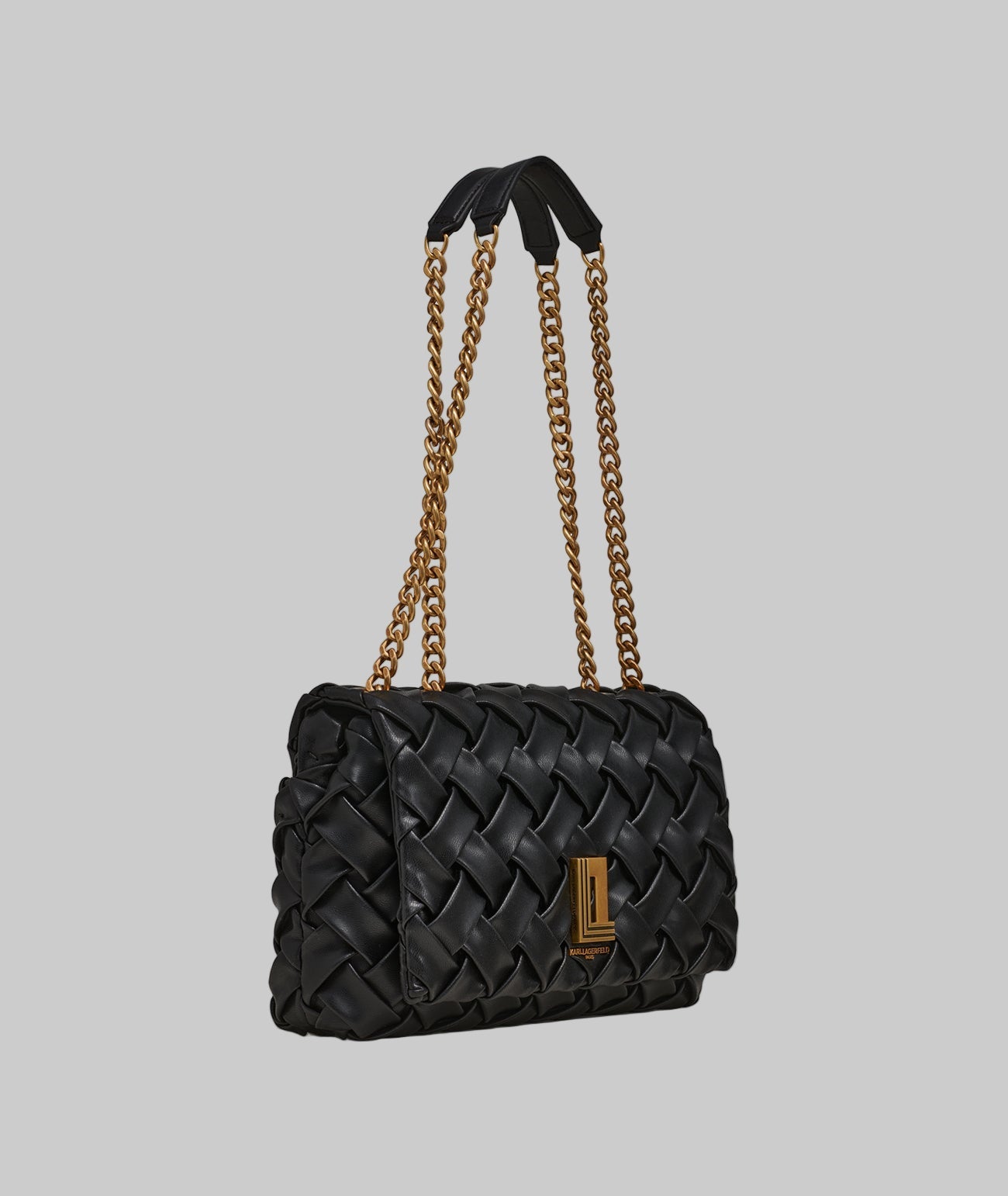 KarlLagerfeld Lafayette shoulder bag black