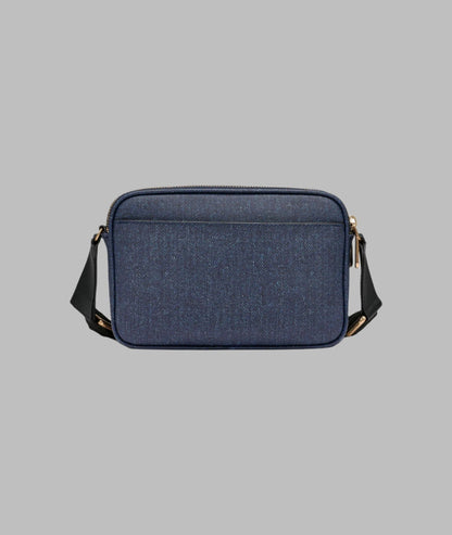 KarlLagerfeld Maybelle denim crossbody with pins