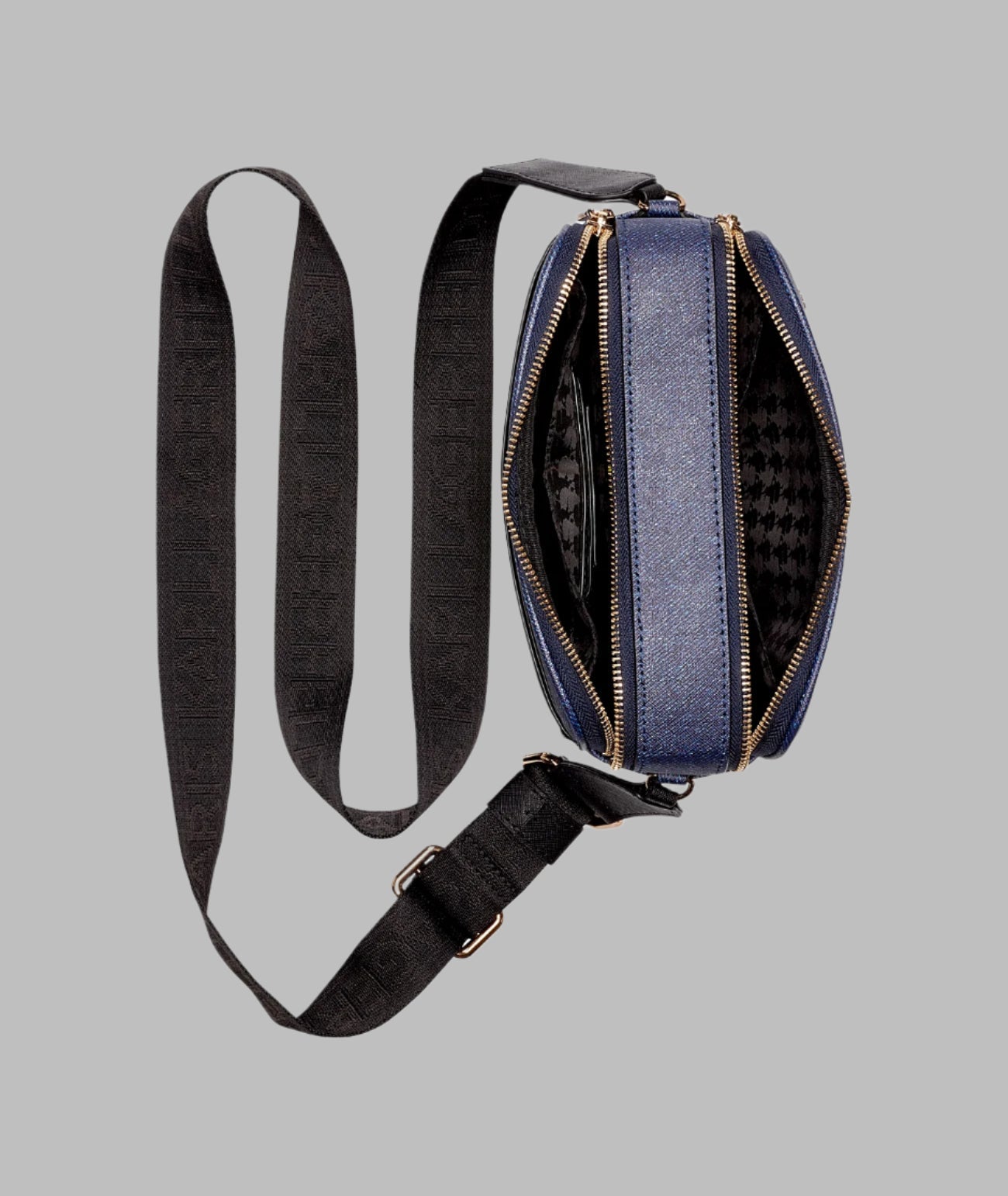 KarlLagerfeld Maybelle denim crossbody with pins