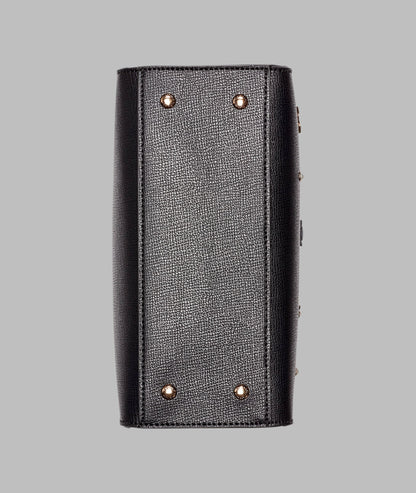 KarlLagerfeld Maybelle duo top handle satchel black